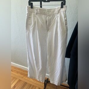 Everlane Classic White Pants